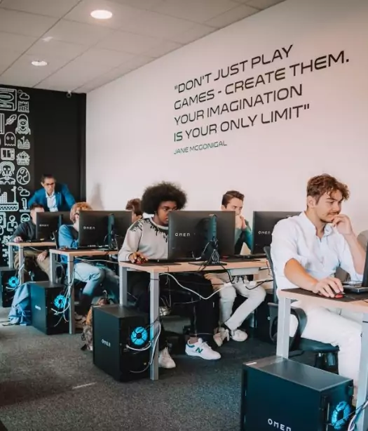 Salle informatique Gaming Campus Bordeaux