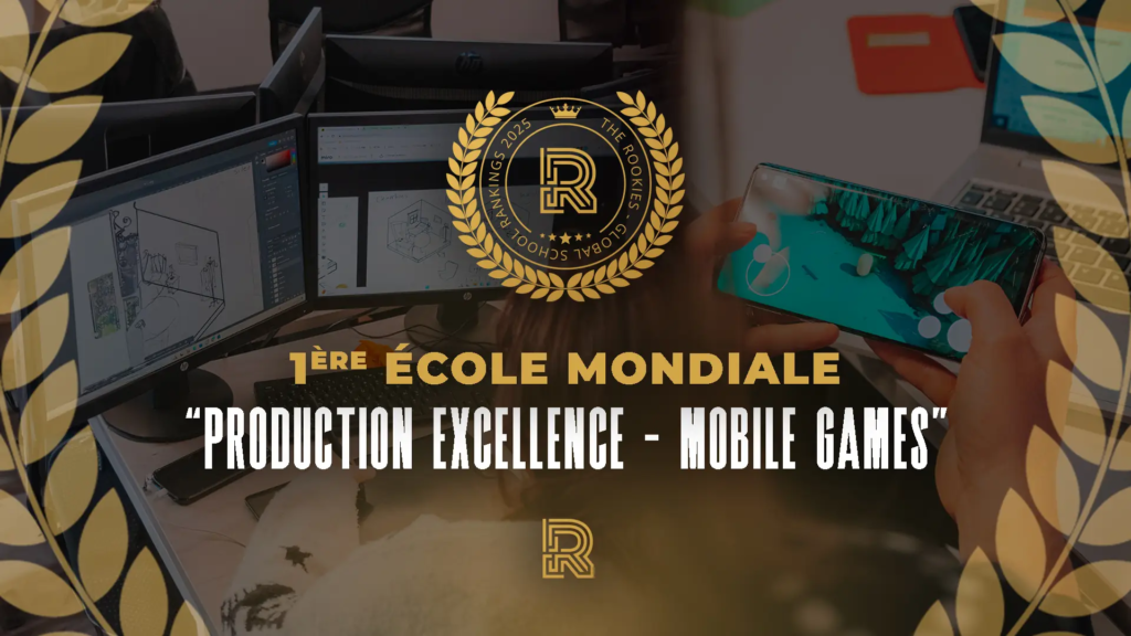 logo the rookies meilleur école jeu video