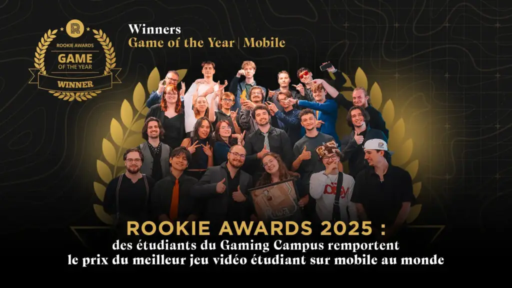 Les étudiants du gaming campus qui ont créé le jeu Riwa